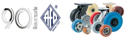 Ruedas AFO, más de 4.000 modelos diferentes de ruedas industriales