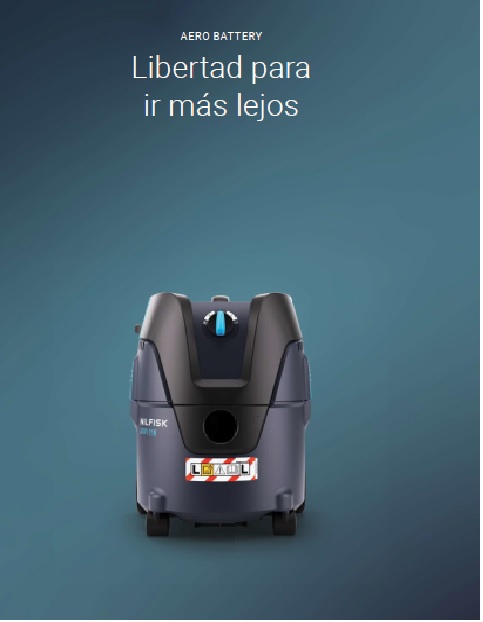 NILFISK, Aspirador AERO Battery