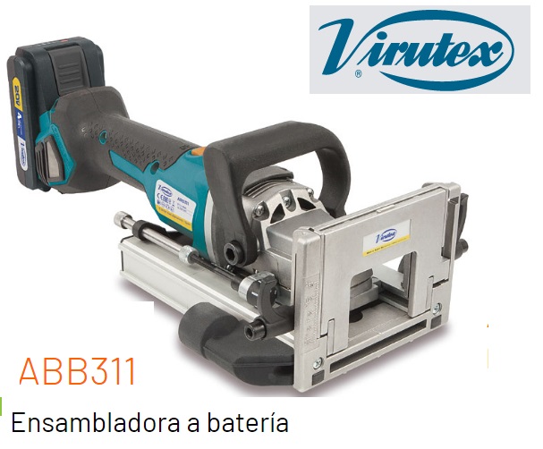 VIRUTEX, Ensambladora de batería galletas, pastillas, madera, mueble 