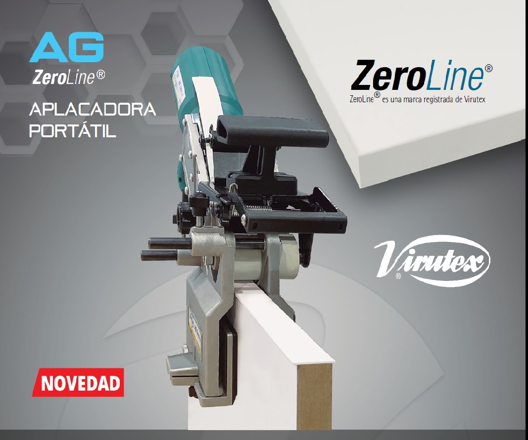 VIRUTEX, Folleto aplacadora ZeroLine